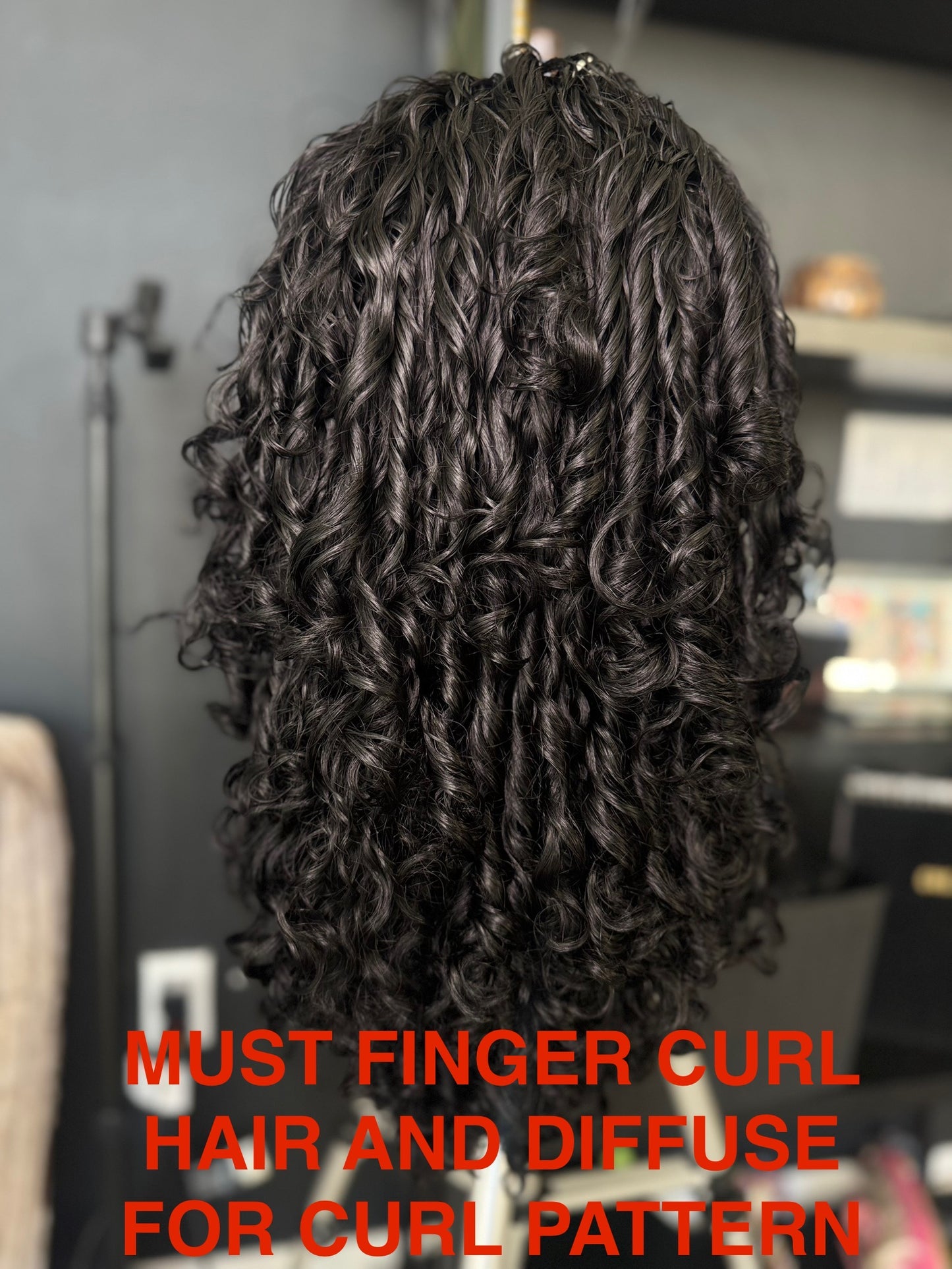 "Loose Wave" Half Wig