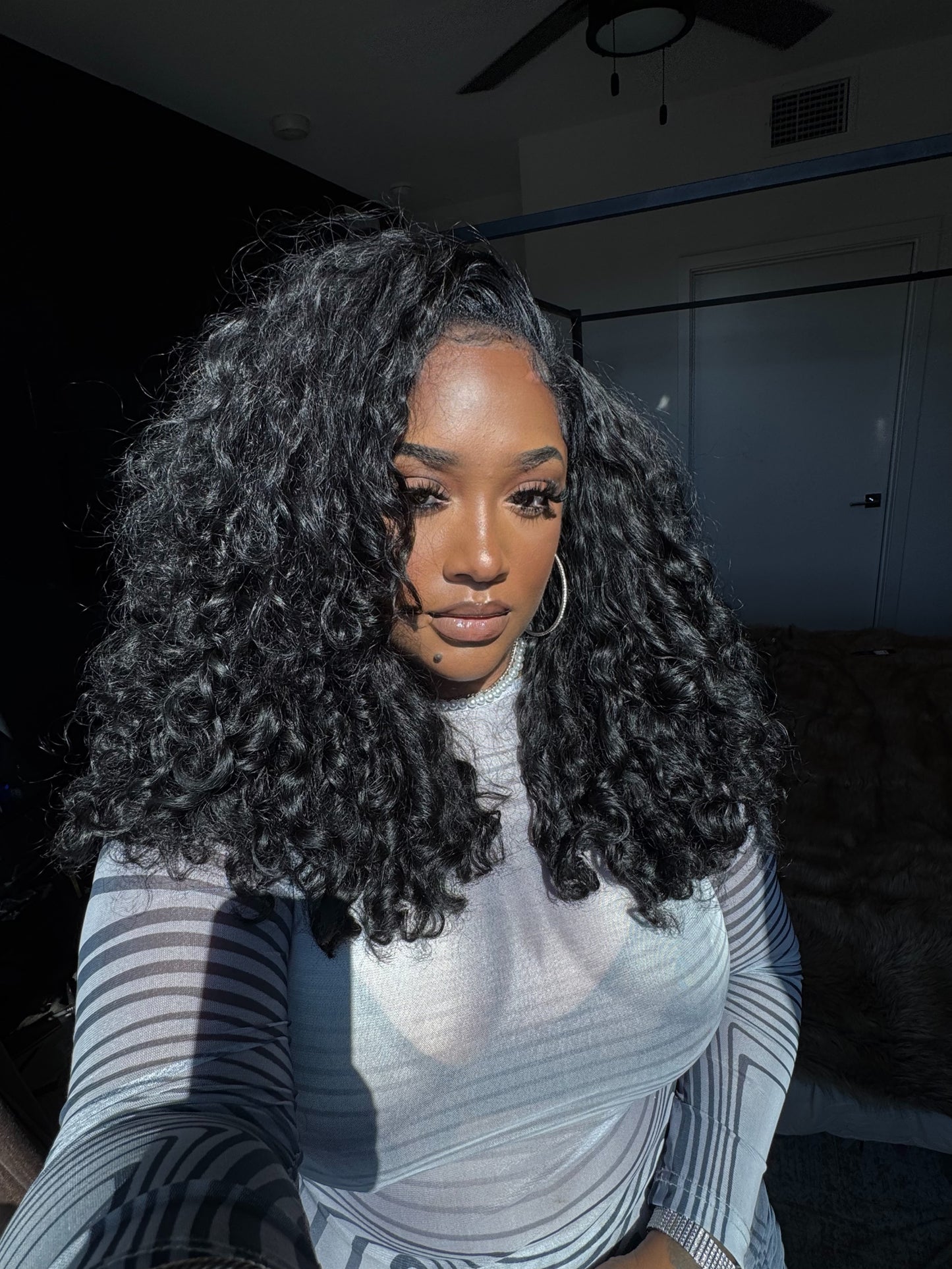 "Loose Wave" Half Wig