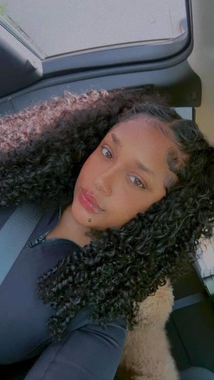 "Deep Curly" V-PART WIG